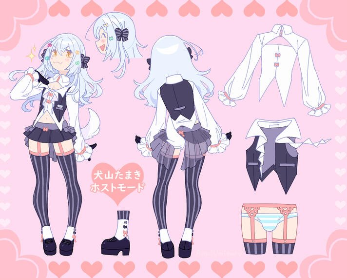 Tamaki Inuyama Costume Design