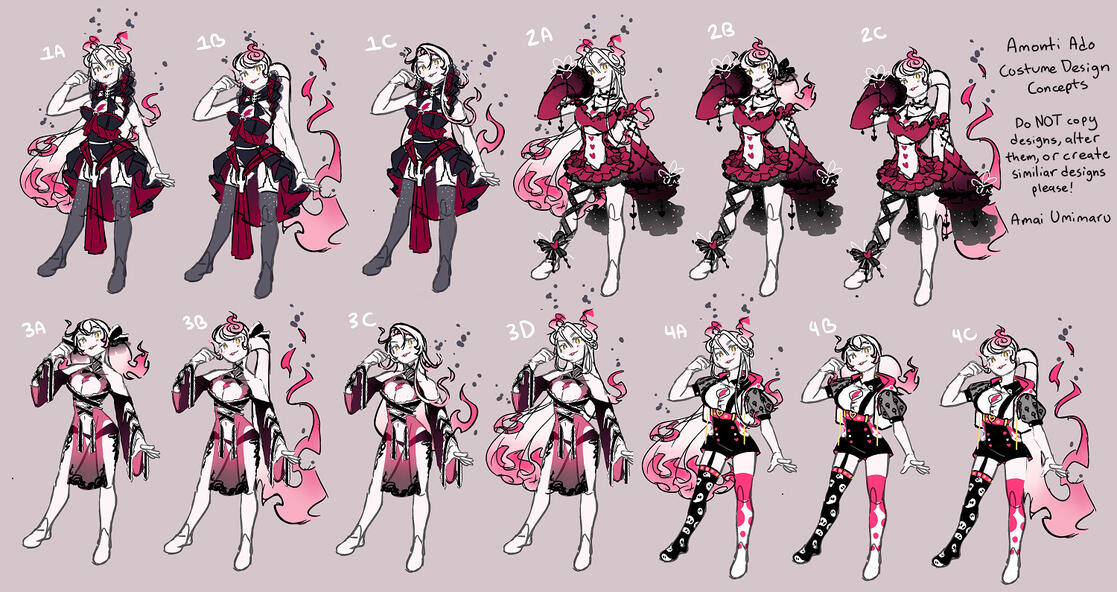 Amonti Ado Costume Design Concept Art