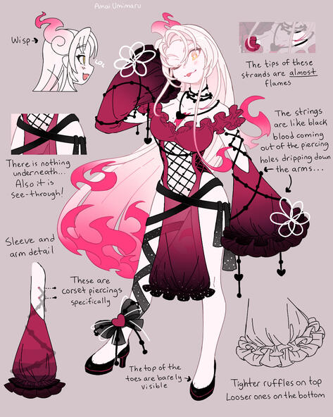 Amonti Ado Costume Design